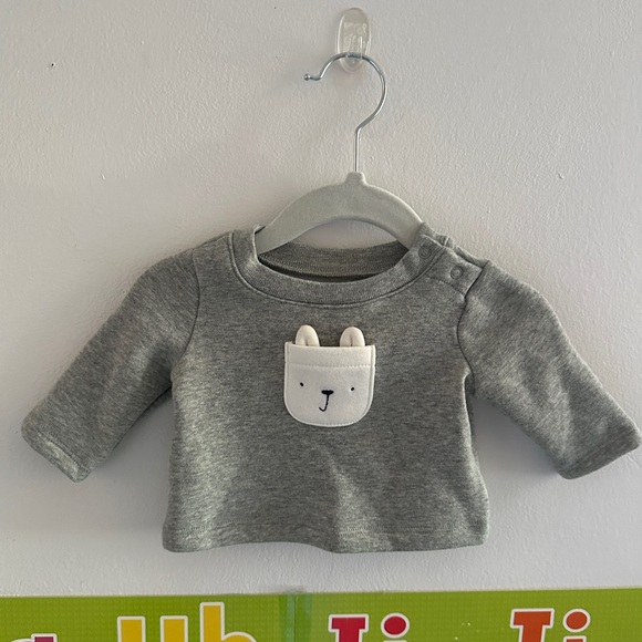 Baby Gap Brannan Bear Sweatshirt Newborn - Picture 6 of 8